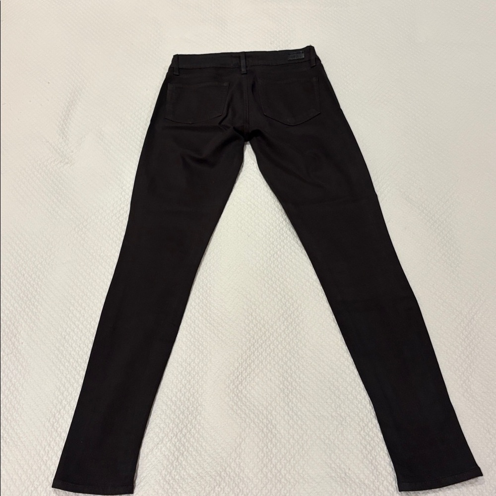 PAIGE Verdugo Ultra Skinny Jeans in dark chocolate brown - Picture 3 of 6